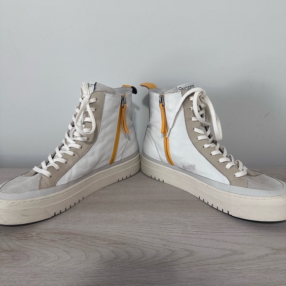 Oncept Lisbon High Top Leather Sneaker - Size 9.5 - Picture 7 of 14